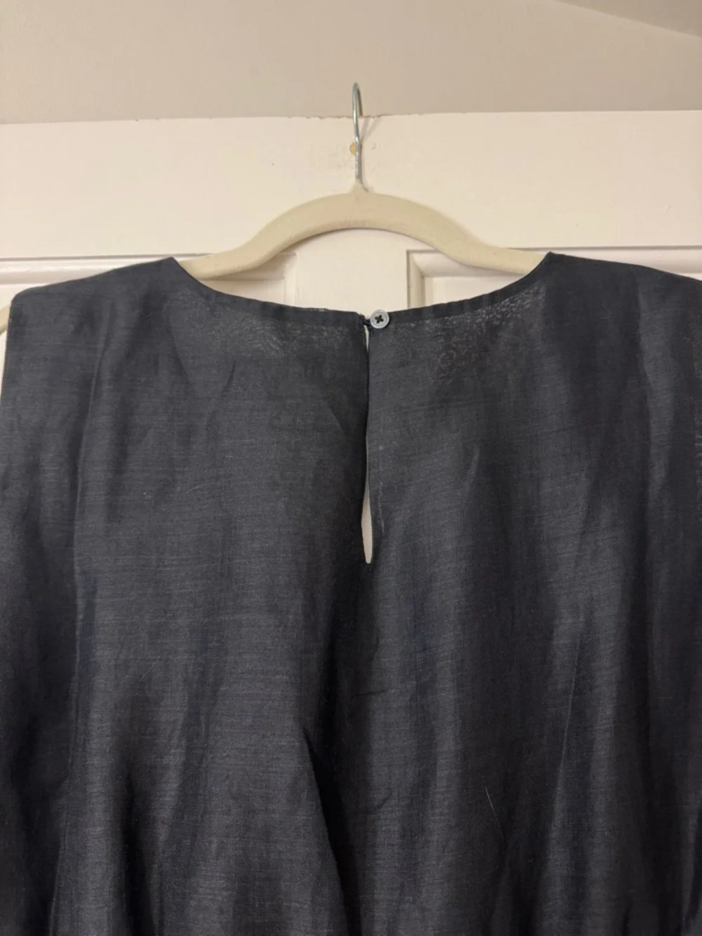 J.Crew Tall Hyacinth V-neck dress in ramie CJ398